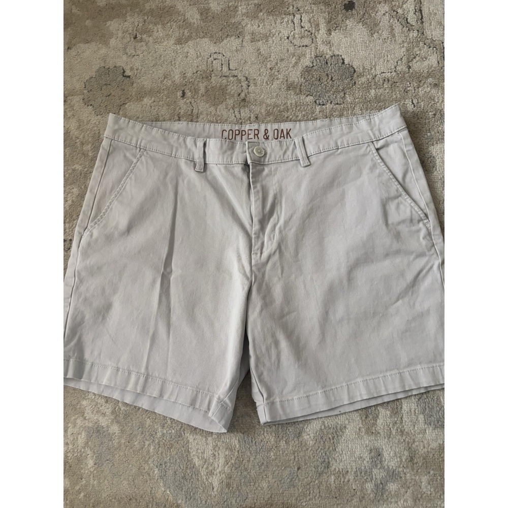 Copper and‎ Oak Men's Khaki Shorts 38x7 Flex Stretch Hiking Outdoor Casual Work